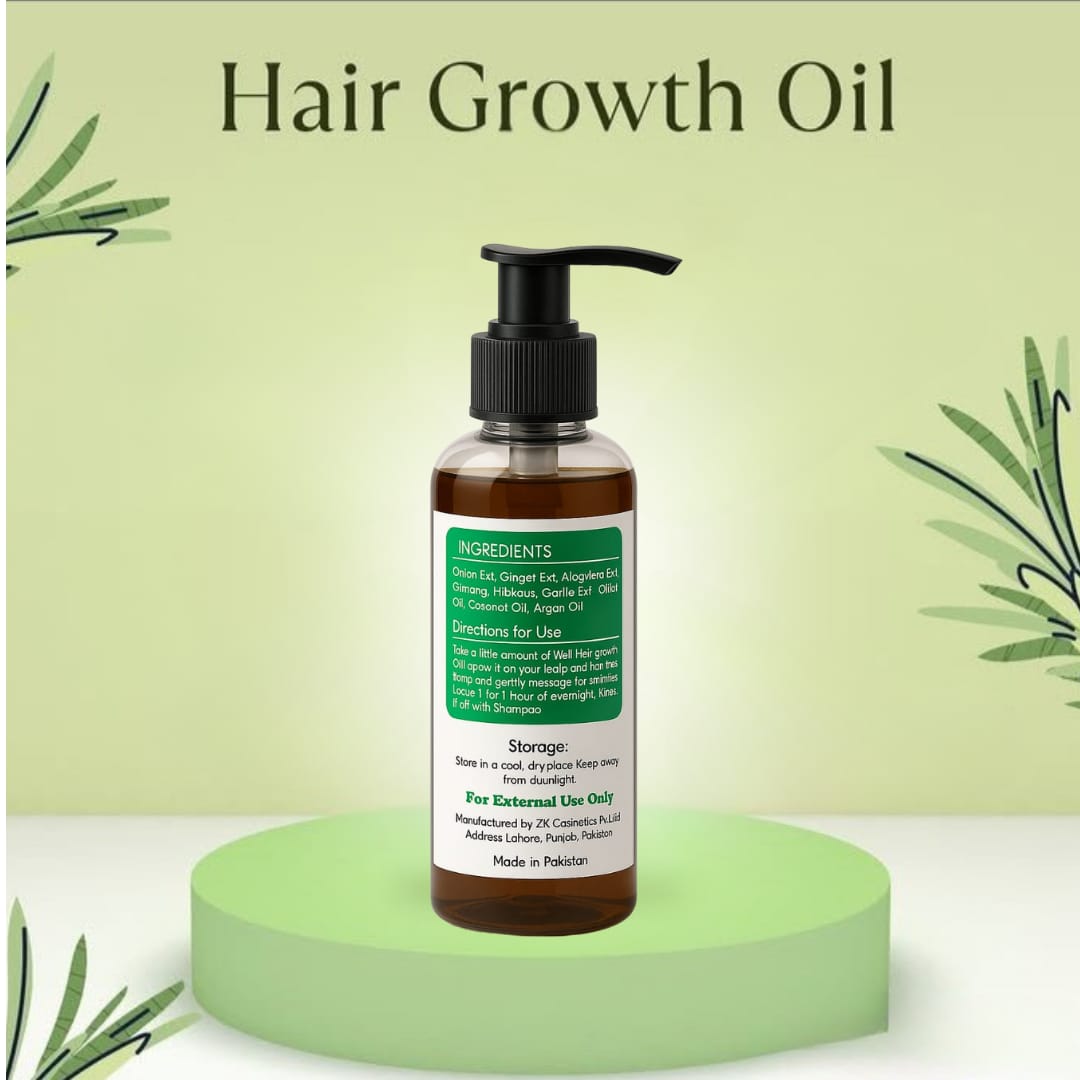 Pack of Two Hair Oil Wellskincare